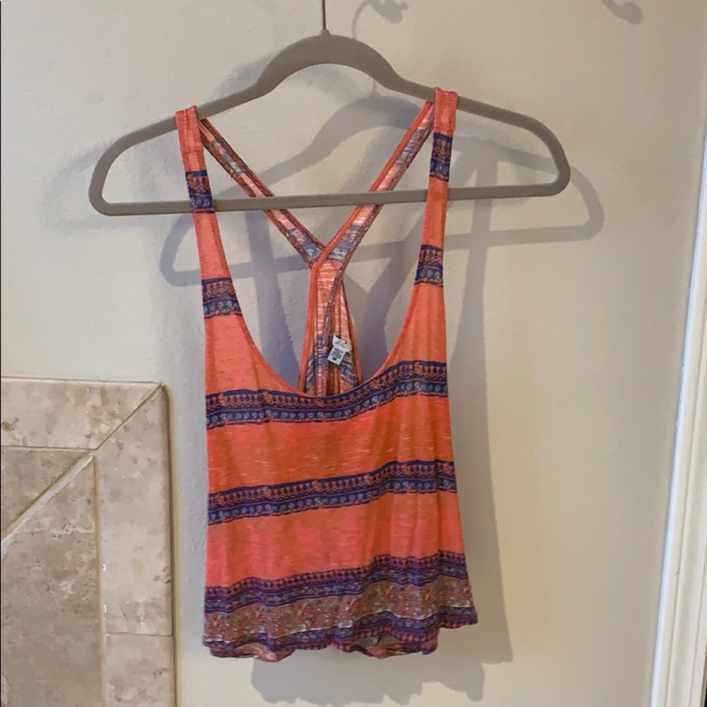 Boho/festival tank top